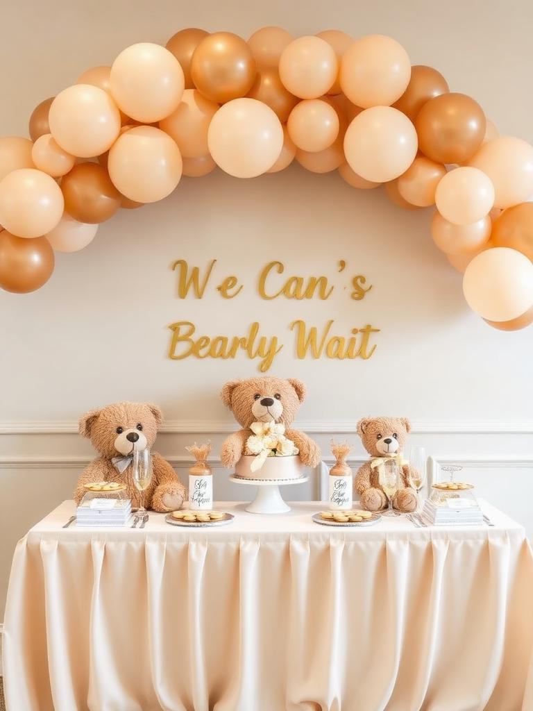 Teddy Bear Baby Shower party theme